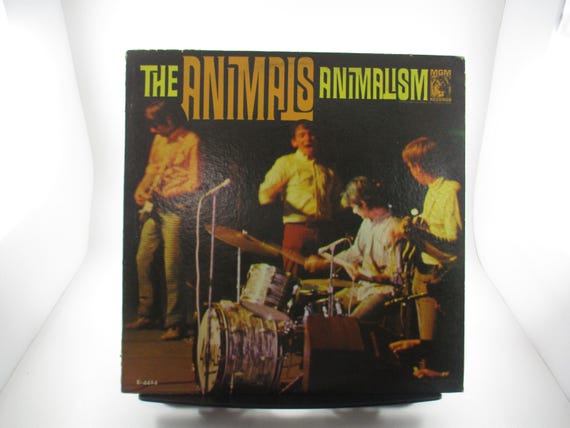 Vintage 1966 Vinyl LP Record The Animals Animalism MONO Version Very Good Condition 66803