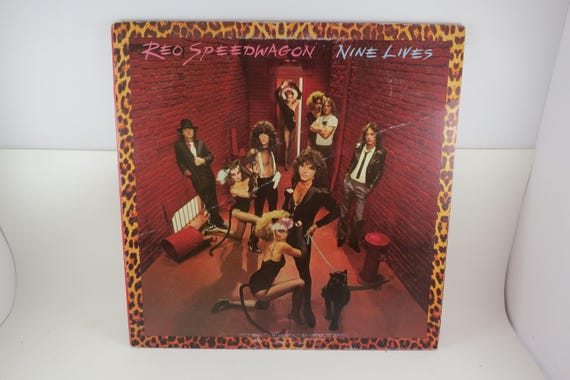 REO Speedwagon - Nine Lives Vinyl LP - 1979 Vintage Record
