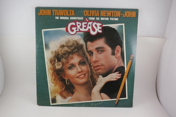 Vintage 1978 Vinyl LP Record Grease Original Motion Picture Soundtrack Travolta Newton John