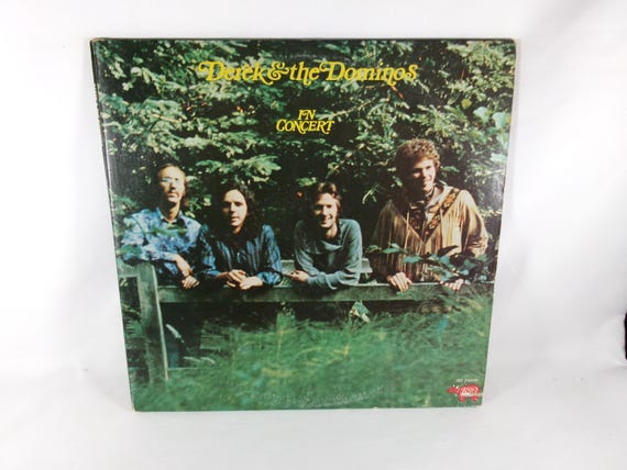 1975 Vinyl LP Record In Concert Derek & The Dominos Eric Clapton EX