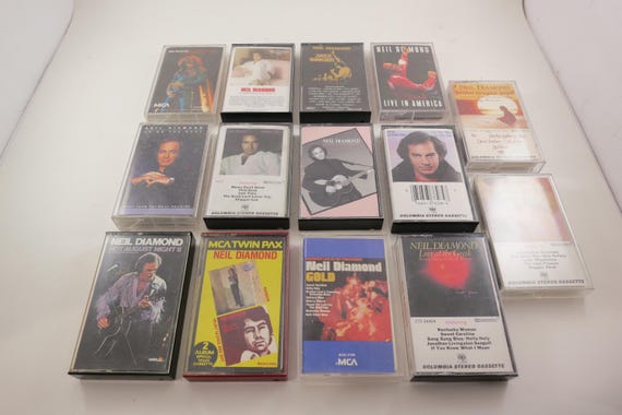 Vintage Neil Diamond Cassette Tape - 1970/80s - Sold Individually