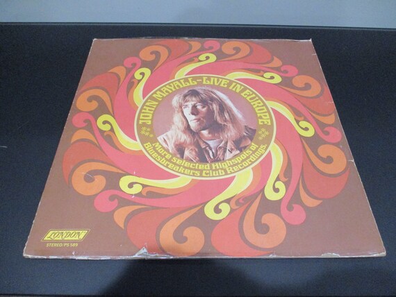 Vintage 1971 Vinyl LP Record John Mayall Live In Europe Excellent Condition 65045