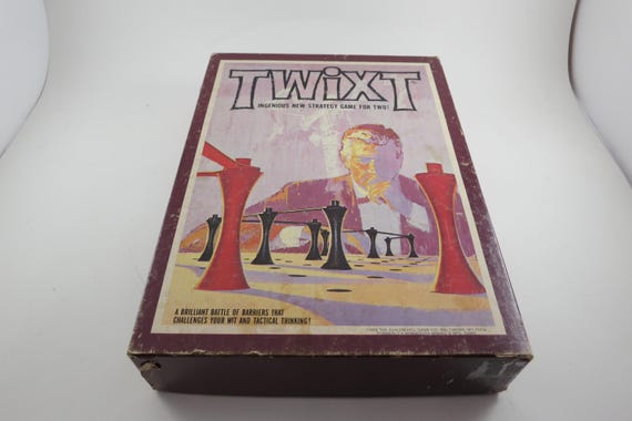 Vintage 1976 Avalon Hill Bookshelf Board Game Twixt Rare Game 100% Complete Excellent Condition