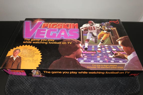 1980 Board Game Vegas Pigskin Jimmy The Greek Football Gambling 100% Complete