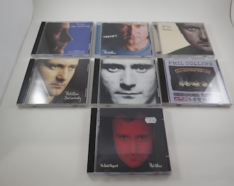 1990's Phil Collins CD's Serious Hits Live Face Value But Seriously Sold Individually