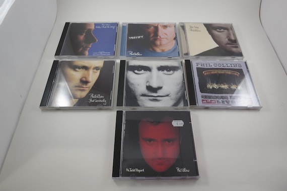 Vintage 1990's Phil Collins CD's Serious Hits Live Face Value But Seriously Sold Individually
