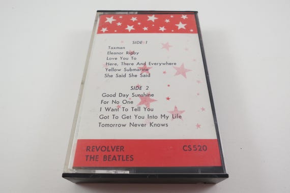 Rare Vintage 1970's Cassette Tape Revolver The Beatles Unofficial US Tape Co Pressing Excellent Condition