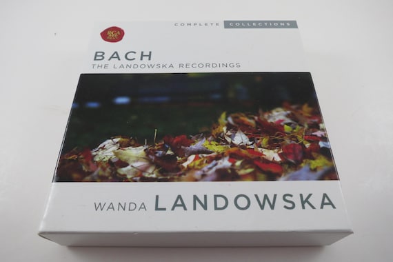2005 CD Box Set Bach The Landowska Recordings 7 CD's NM