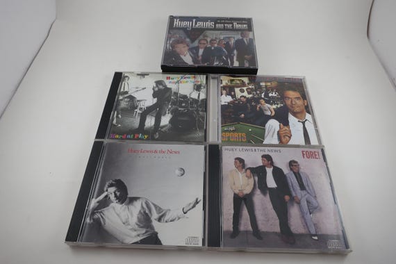 Huey Lewis & The News CDs: 80s Pop Rock Albums