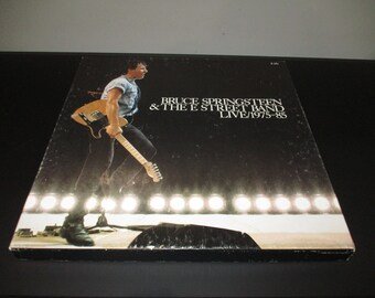 Vintage Bruce Springsteen Live 5 LP Box Set 1975-85 Vinyl LP