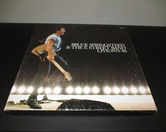 Vintage 1986 Vinyl LP Record Box Set Bruce Springsteen & The E Street Band Live 1975-1985 Five Record Set Excellent Condition 67163