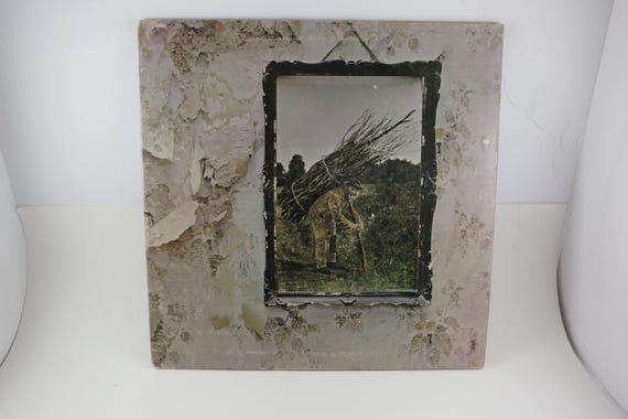 Vintage 1977 LP Vinyl Record Led Zeppelin IV (Untitled) VG+