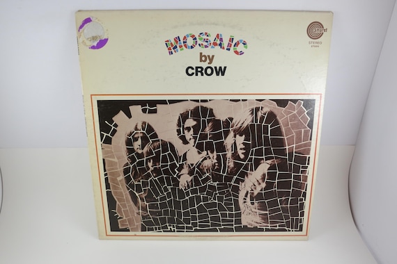 Vintage 1971 Crow Mosaic Vinyl LP Record - Psychedelic Rock
