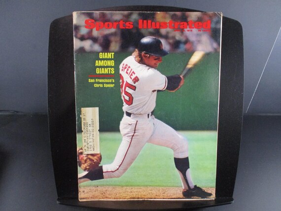 Vintage April 30, 1973 Sports Illustrated Magazine MLB Chris Speier San Francisco Giants Very Good Condition