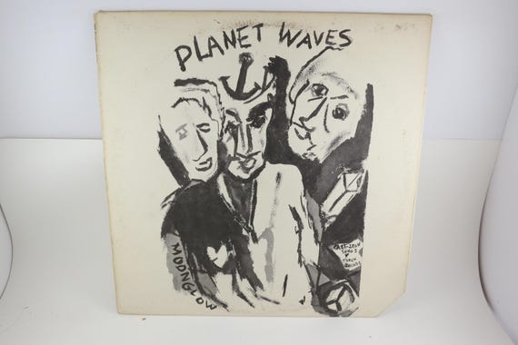 1974 Vinyl LP Record Planet Waves Bob Dylan Very Good Condition 71799