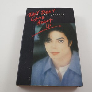 Michael Jackson Cassette Tapes Sold Individually They Dont Care Singl