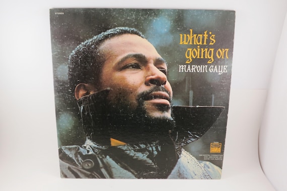 Vintage 1971 Vinyl LP Record What's Going On Marvin Gaye Excellent Plus Condition 71437