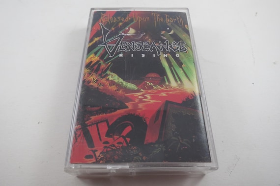 1992 Thrash Metal Cassette Tape Vengeance Rising – Released Upon The Earth