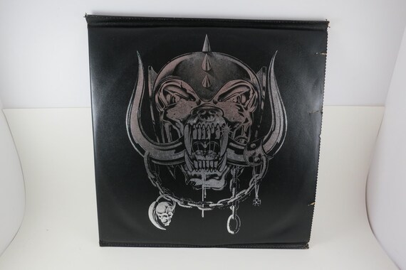 Vintage 1984 Vinyl LP Record No Remorse Motorhead Excellent Condition Special Limited Edition Leather Cover Rare 68131