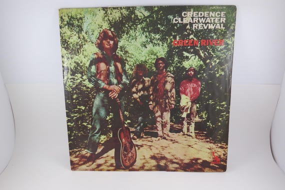 1969 Creedence Clearwater Revival Bayou Country Vinyl LP - Brazil Pressing