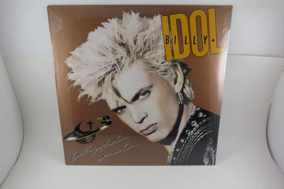 1986 Vinyl LP Record Billy Idol Whiplash Smile MINT Condition Still Factory Sealed