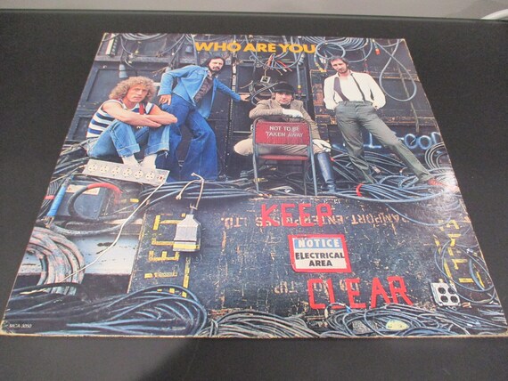 Vintage 1978 Vinyl LP Record The Who Who Are You Excellent Condition 61316