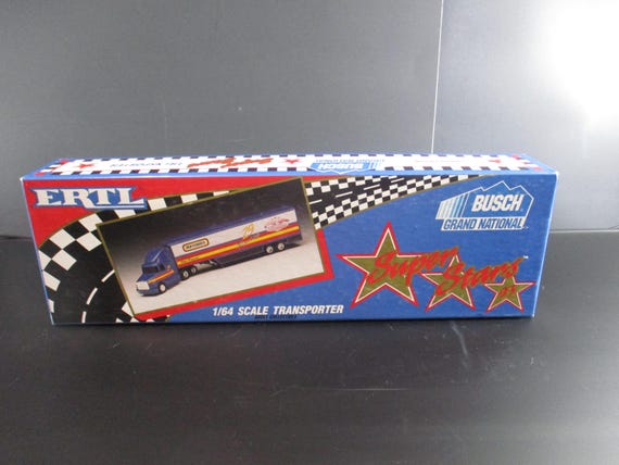 Vintage 1993 Ertl White Rose Collectibles 1:64 Scale Diecast Nascar Hauler NIB Phil Parsons No 29 Matchbox Limited Edition