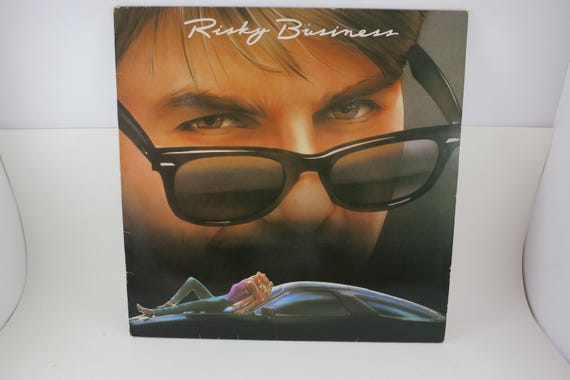 Vintage 1984 Vinyl LP Record Risky Business Soundtrack Various Artists Excellent Condition UK Pressing 71631