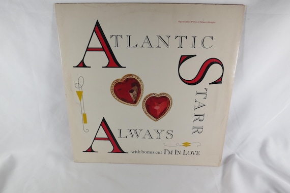 1987 Atlantic Starr Vinyl EP Record - Always NM