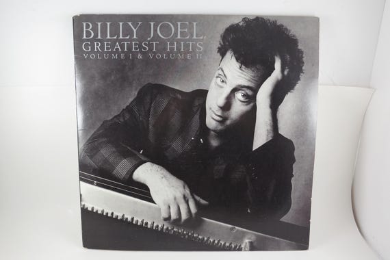 Vintage 1985 Billy Joel Greatest Hits Vol. 1 & 2 Vinyl LP