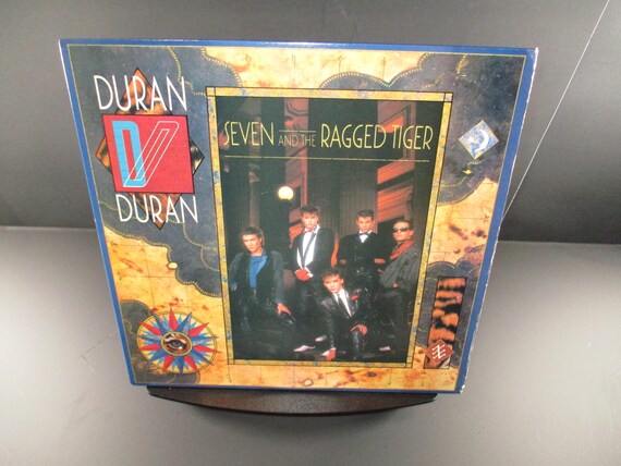 Vintage 1983 Vinyl LP Record Seven and the Ragged Tiger Duran Duran Excellent Condition 69254