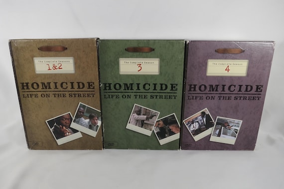 Homicide Life on the Streets Seasons 1,2,3,4 DVD Box Sets Complete