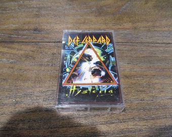 SALE Vintage 1980's Def Leppard Cassette Tapes Excellent Condition Pyromania Hysteria Adrenalize First Strike Vault Sold Individually