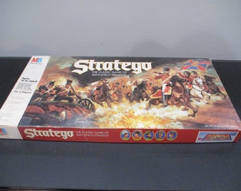 Vtg 1992 ORIGINAL STRATEGO German Edition Board Game from JUMBO 100%  COMPLETE