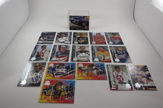 1998 Press Pass NASCAR Card Set: Tony Stewart Rookie, Earnhardt Jr., Gordon