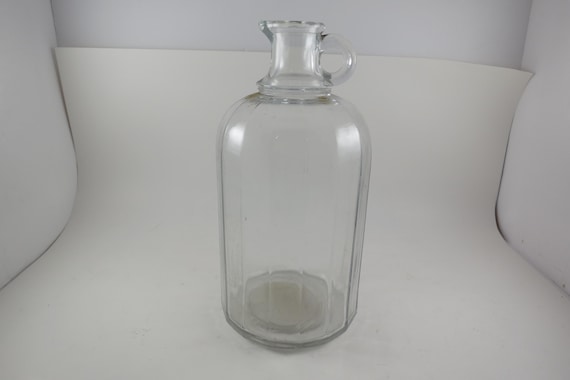 1960's White House Vinegar Jar Jug with Handle and Spout 10 Inches Tall