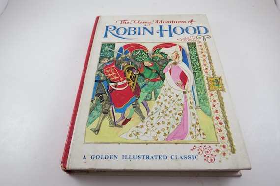 Vintage 1966 Robin Hood Hardcover Book