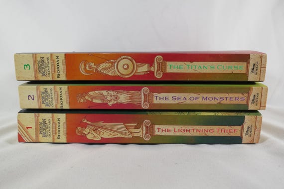 Percy Jackson and the Olympians Books 1 2 3 Paperback