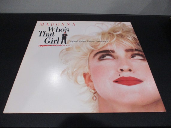 Vintage 1987 Vinyl LP Record Who's That Girl Soundtrack Madonna Excellent Condition 64792