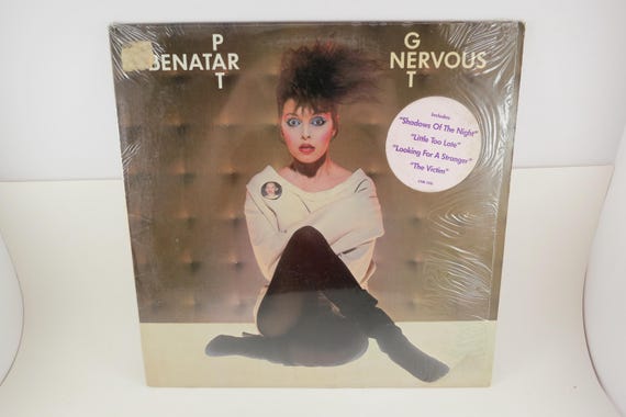 Vintage 1982 Vinyl LP Record Pat Benatar Get Nervous Excellent Plus Condition In Shrink Hype Sticker 71378