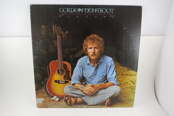 1974 Gordon Lightfoot Vinyl Record, Sundown EX