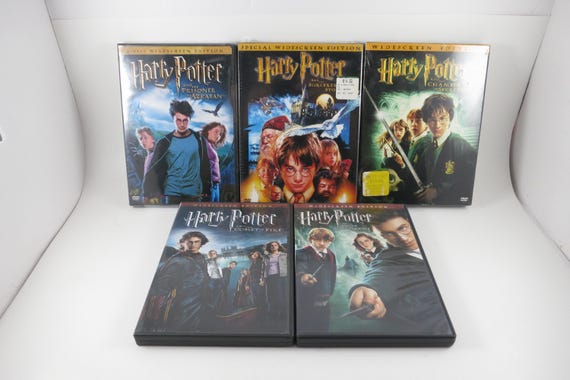 5 Harry Potter DVD Movies First Five 3 Are still sealed