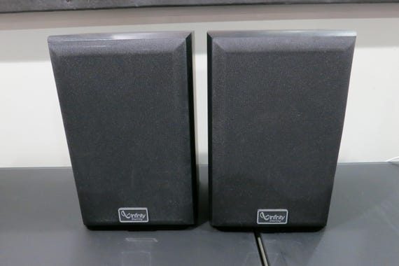 Vintage Infinity SS-2001 Bookshelf Speakers: Sterling Series