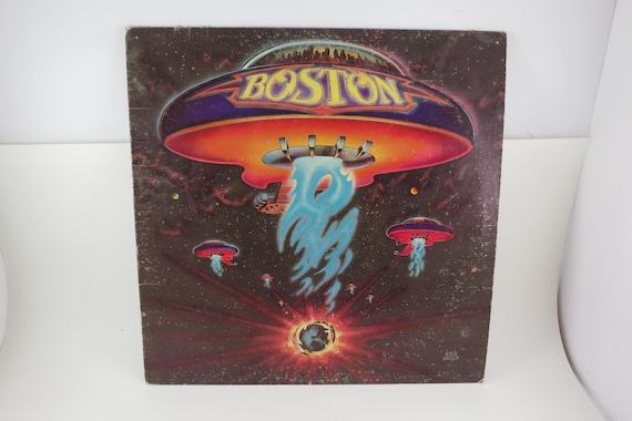 Vintage 1976 Vinyl LP Record Boston Self Titled VG