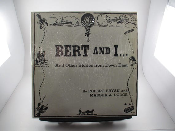 Vintage 1983 Vinyl LP Record Bert and I Marshall Dodge Robert Bryan Comedy Near Mint Condition In Shrink 68847