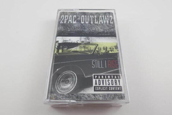 Vintage 1999 Cassette Tape Still I Rise 2Pac+Outlawz