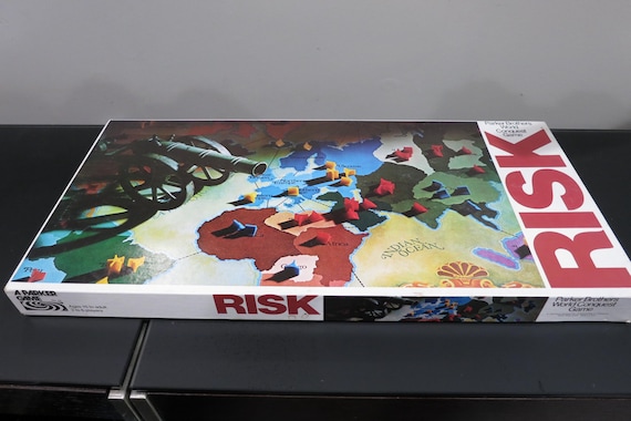 Vintage 1975 Parker Brothers Board Game RISK 100 Percent Complete