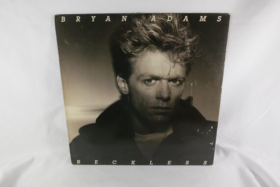 1984 LP Vinyl Record Bryan Adams Reckless Brown Translucent VG/EX