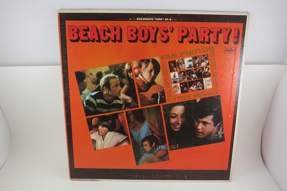 Vintage 1965 The Beach Boys Party! Vinyl LP - Original Mono Pressing