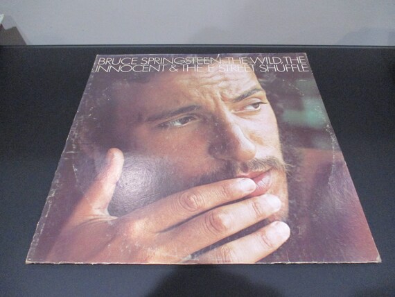 Vintage 1980 Vinyl LP Record Bruce Springsteen The Wild The Innocent & The E Street Shuffle Excellent Condition 65495